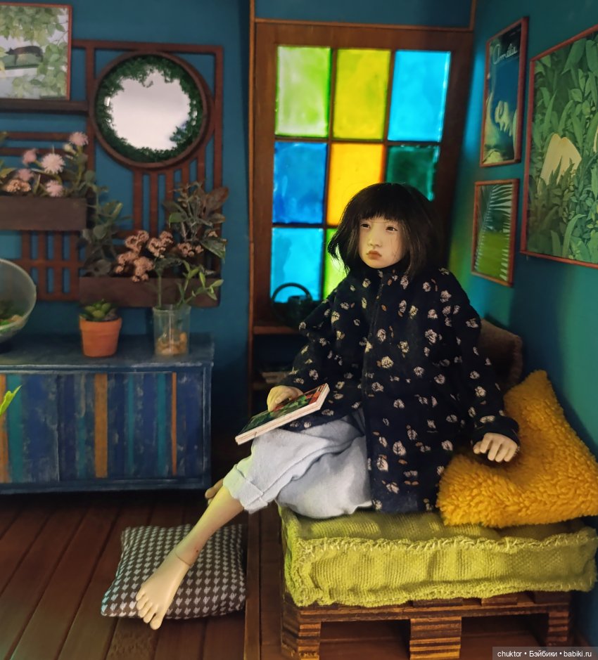 Затерянные в зелени — Румбоксы и кукольные интерьеры: фото