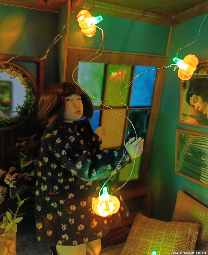 Затерянные в зелени — Румбоксы и кукольные интерьеры: фото