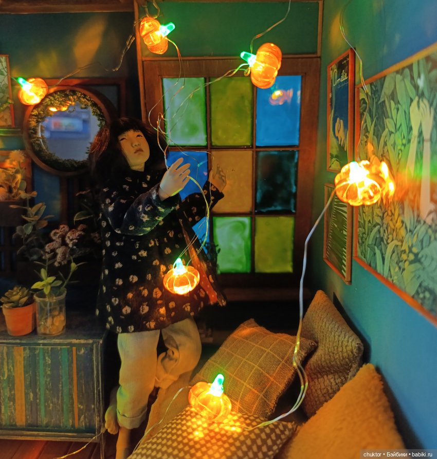 Затерянные в зелени — Румбоксы и кукольные интерьеры: фото