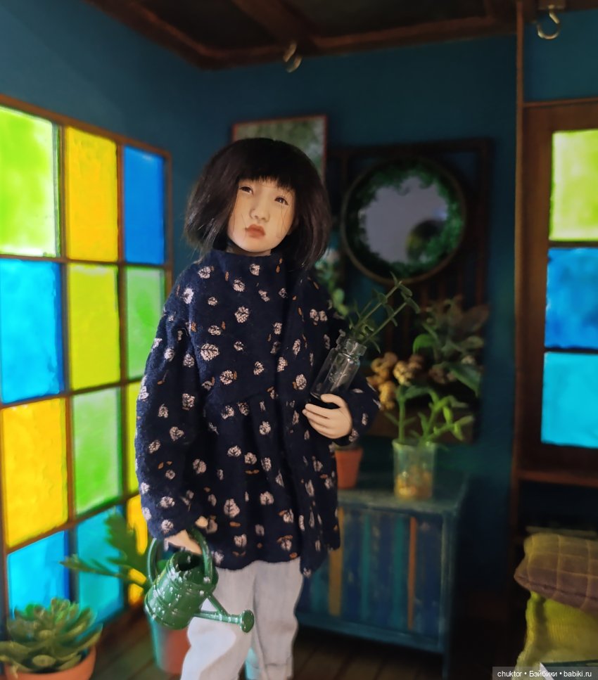 Затерянные в зелени — Румбоксы и кукольные интерьеры: фото