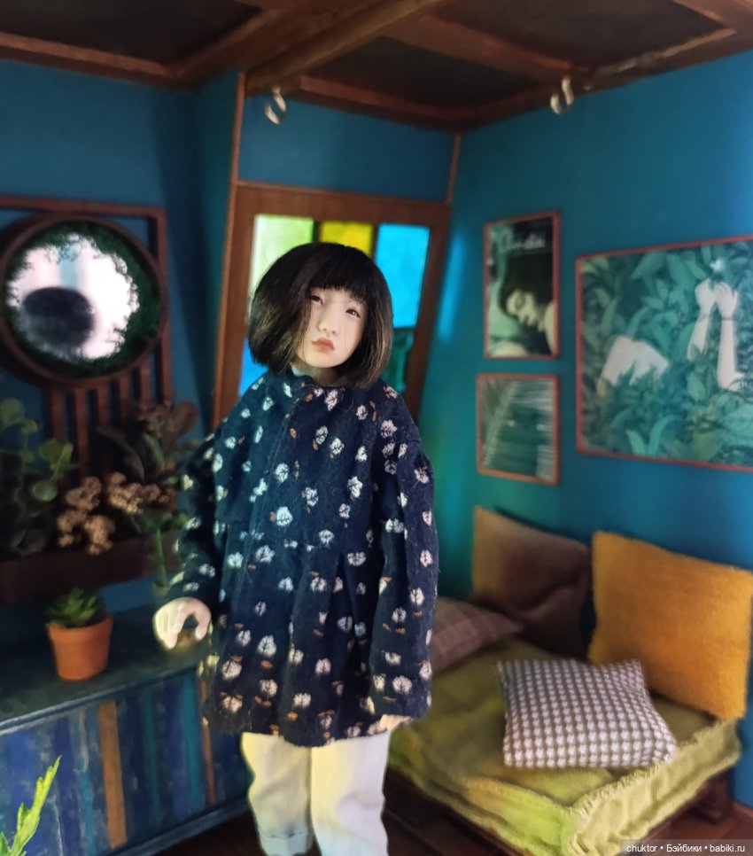 Затерянные в зелени — Румбоксы и кукольные интерьеры: фото