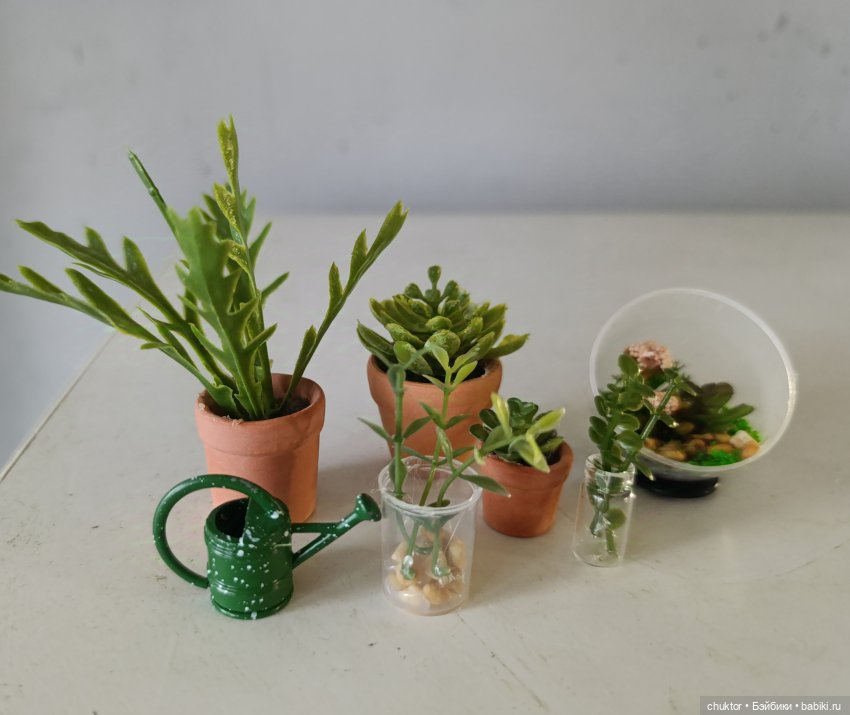 Затерянные в зелени — Румбоксы и кукольные интерьеры: фото