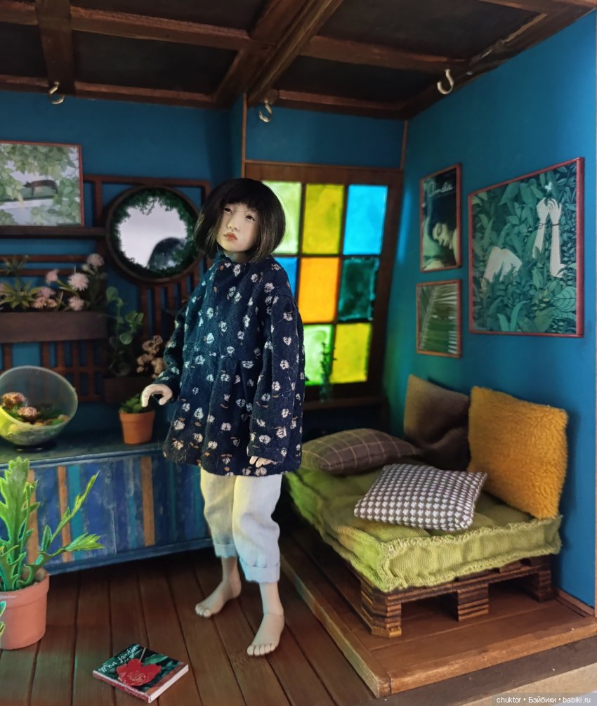 Затерянные в зелени — Румбоксы и кукольные интерьеры: фото