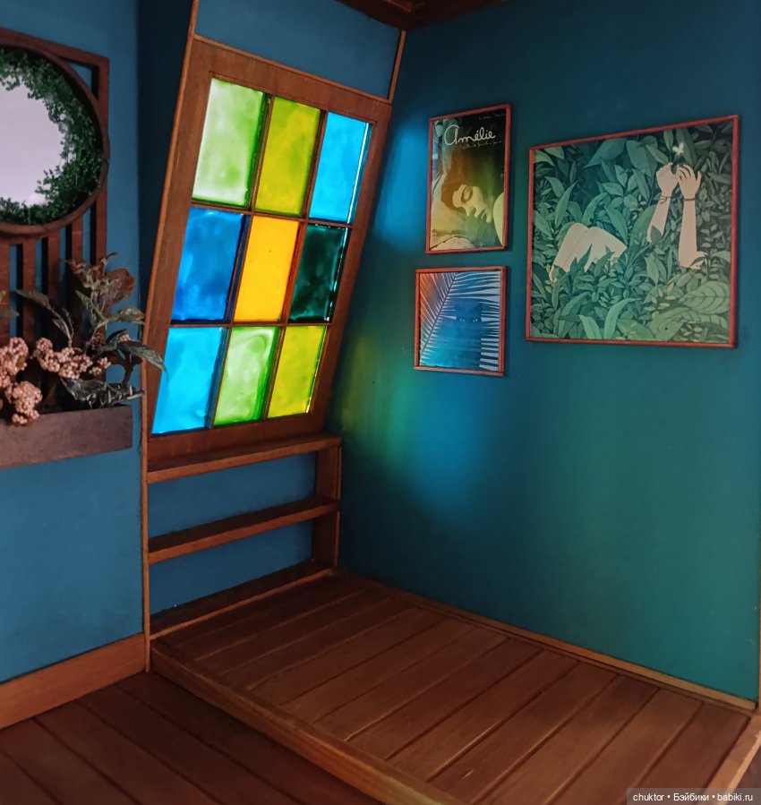 Затерянные в зелени — Румбоксы и кукольные интерьеры: фото