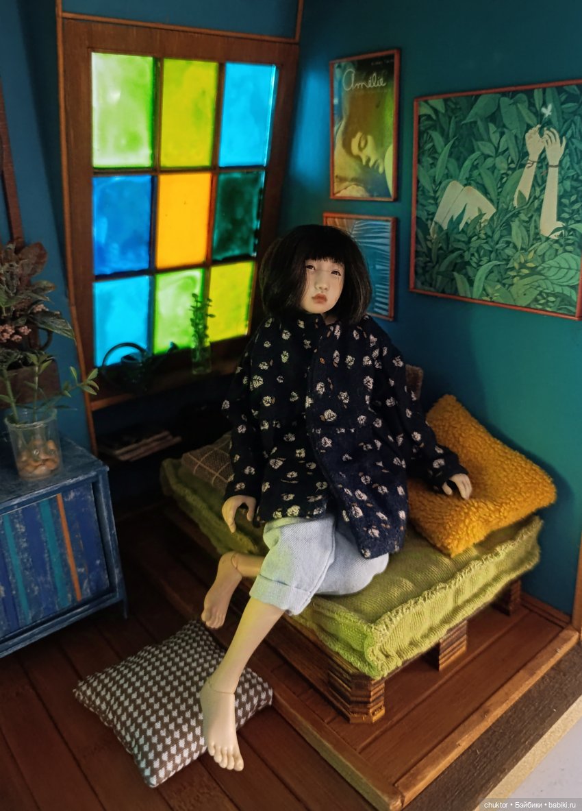 Затерянные в зелени — Румбоксы и кукольные интерьеры: фото