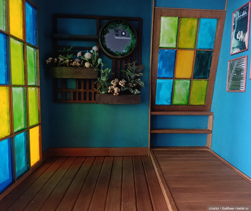 Затерянные в зелени — Румбоксы и кукольные интерьеры: фото