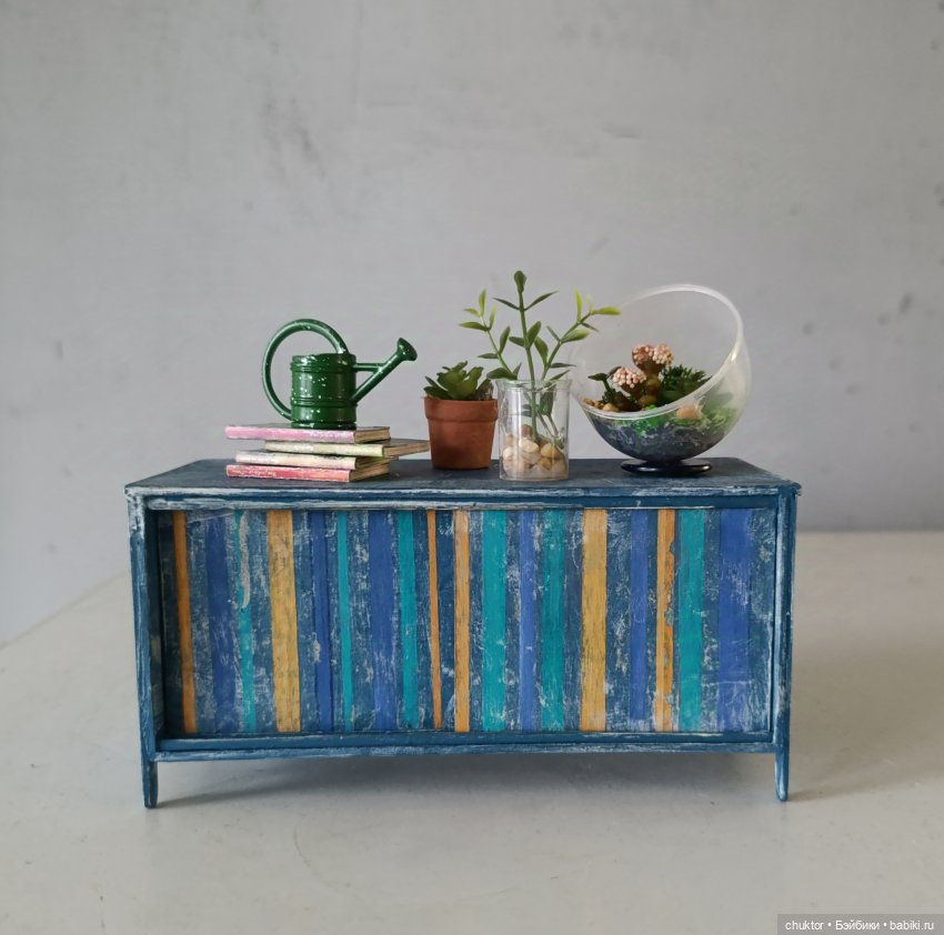 Затерянные в зелени — Румбоксы и кукольные интерьеры: фото