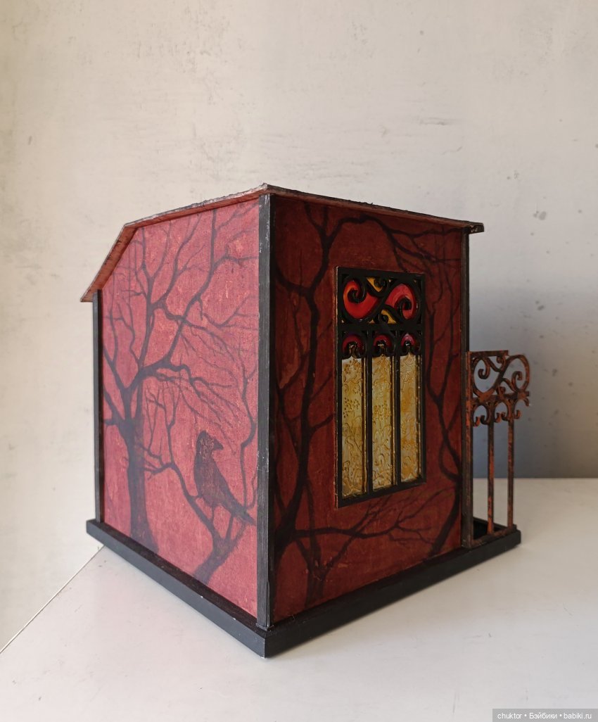 Красная комната — Румбоксы и кукольные интерьеры: фото (фото 5)