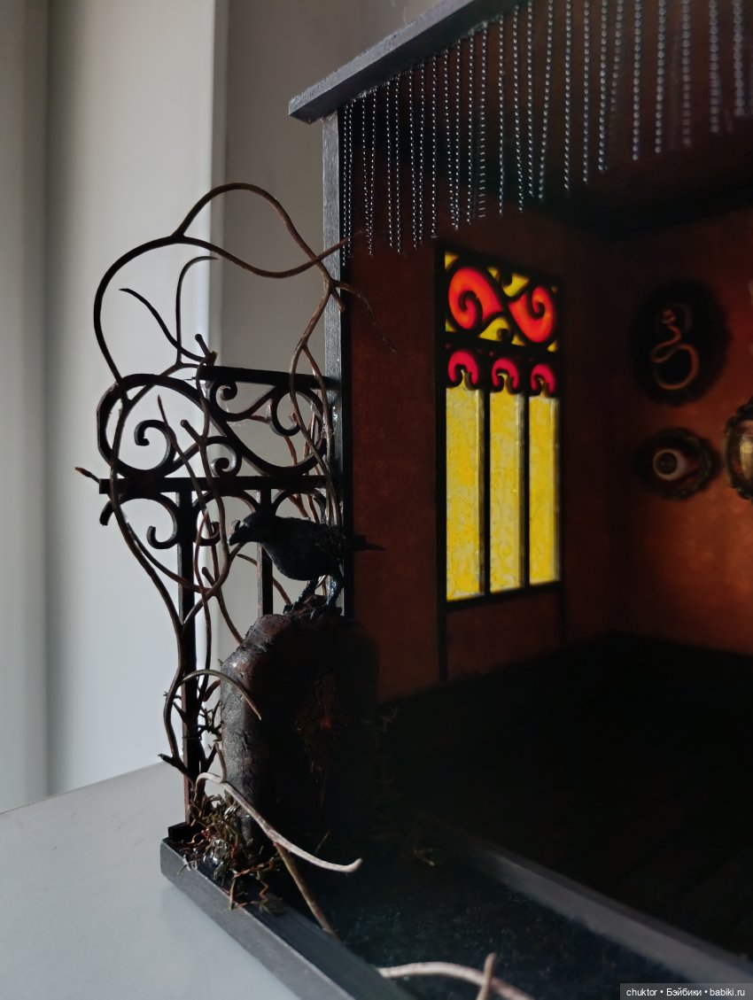 Красная комната — Румбоксы и кукольные интерьеры: фото