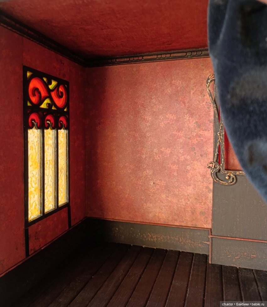 Красная комната — Румбоксы и кукольные интерьеры: фото