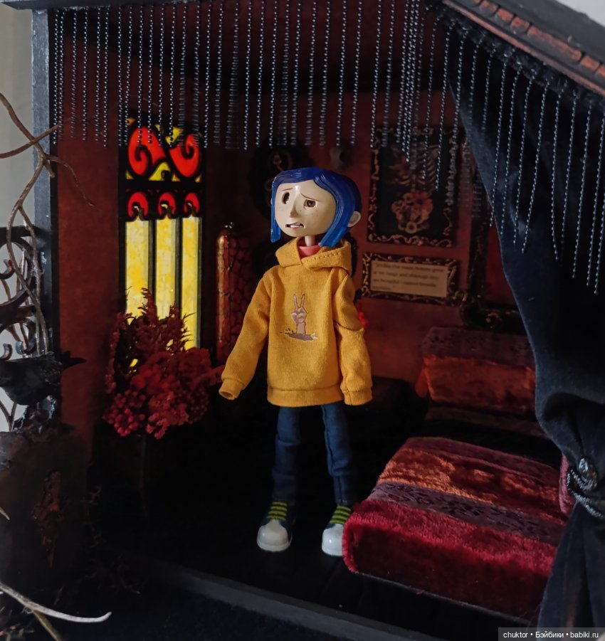 Красная комната — Румбоксы и кукольные интерьеры: фото