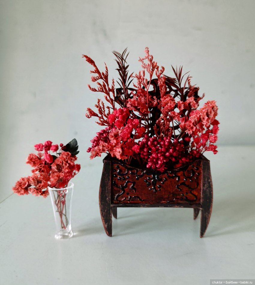 Красная комната — Румбоксы и кукольные интерьеры: фото