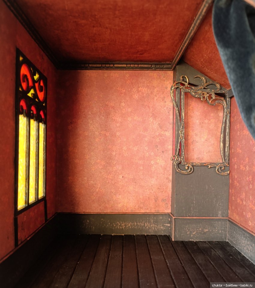 Красная комната — Румбоксы и кукольные интерьеры: фото (фото 10)