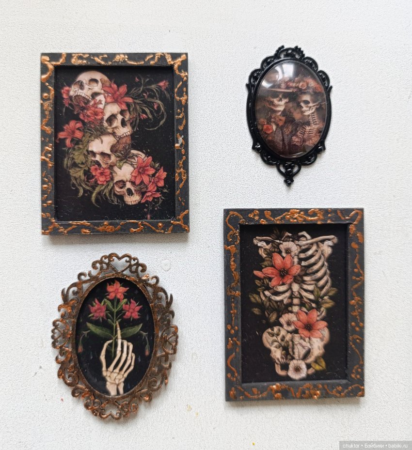 Красная комната — Румбоксы и кукольные интерьеры: фото