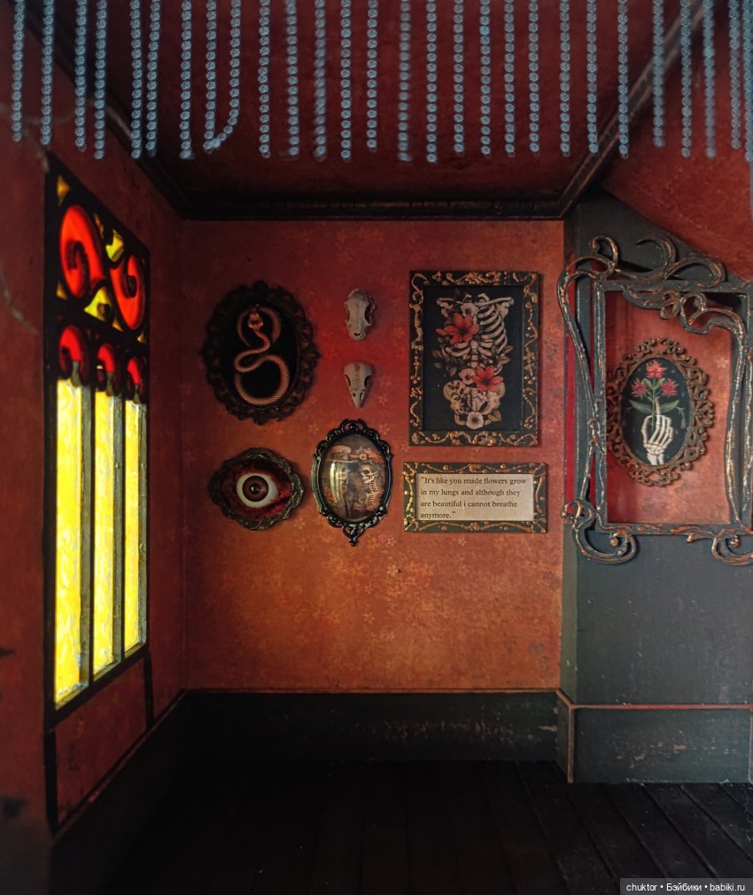 Красная комната — Румбоксы и кукольные интерьеры: фото