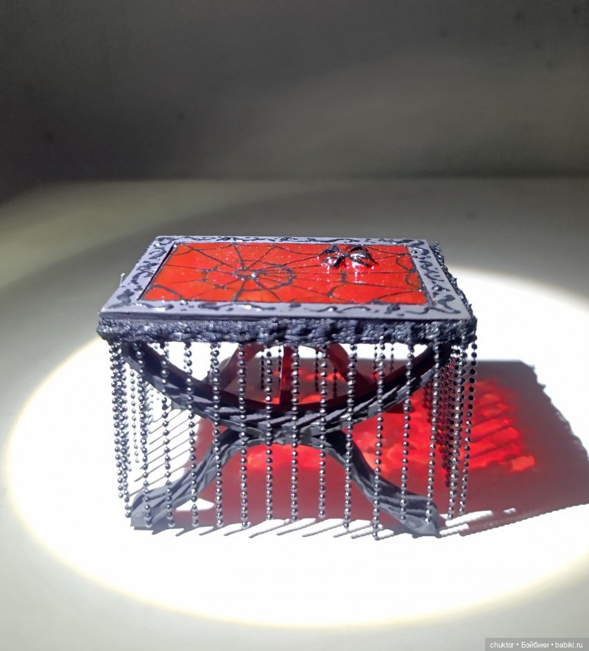 Красная комната — Румбоксы и кукольные интерьеры: фото