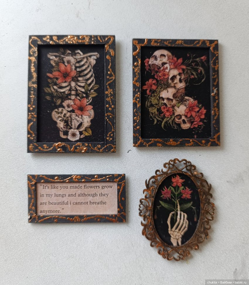 Красная комната — Румбоксы и кукольные интерьеры: фото