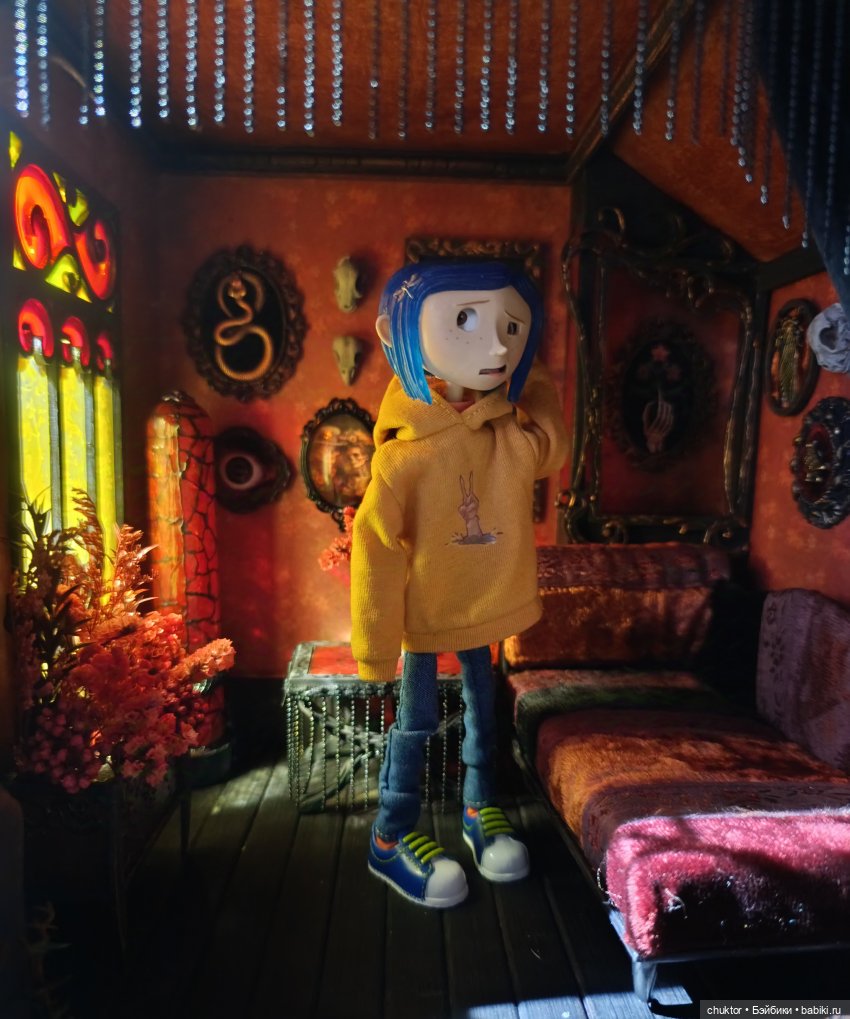 Красная комната — Румбоксы и кукольные интерьеры: фото