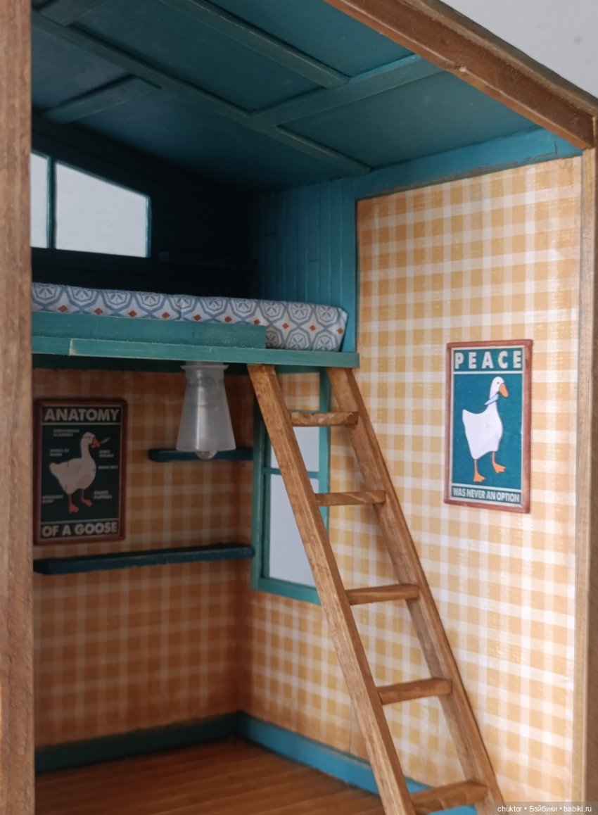 Гусиный приют | Бэйбики Гусиный приют — Румбоксы и кукольные интерьеры: фото