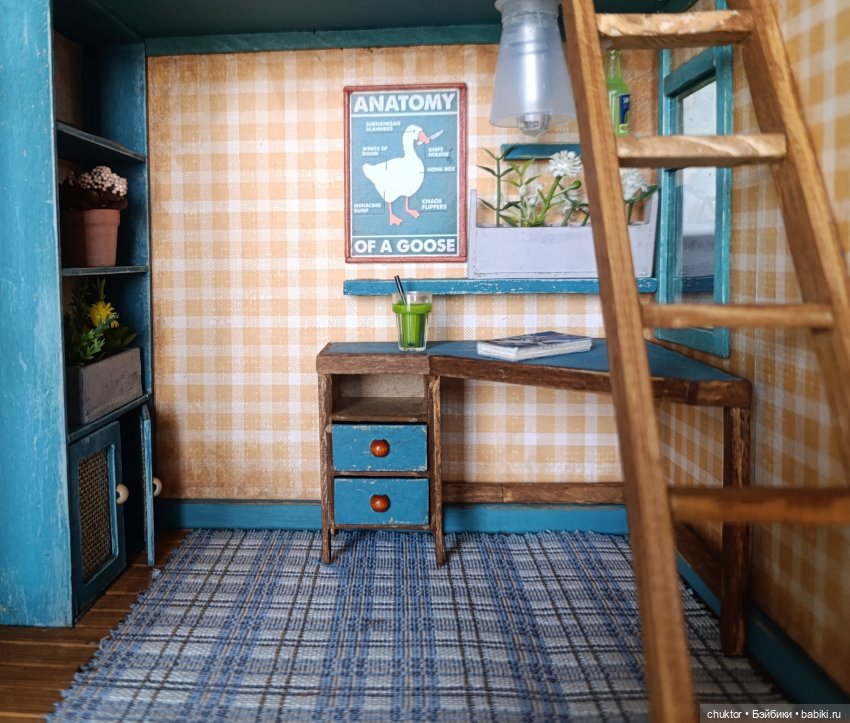 Гусиный приют | Бэйбики Гусиный приют — Румбоксы и кукольные интерьеры: фото