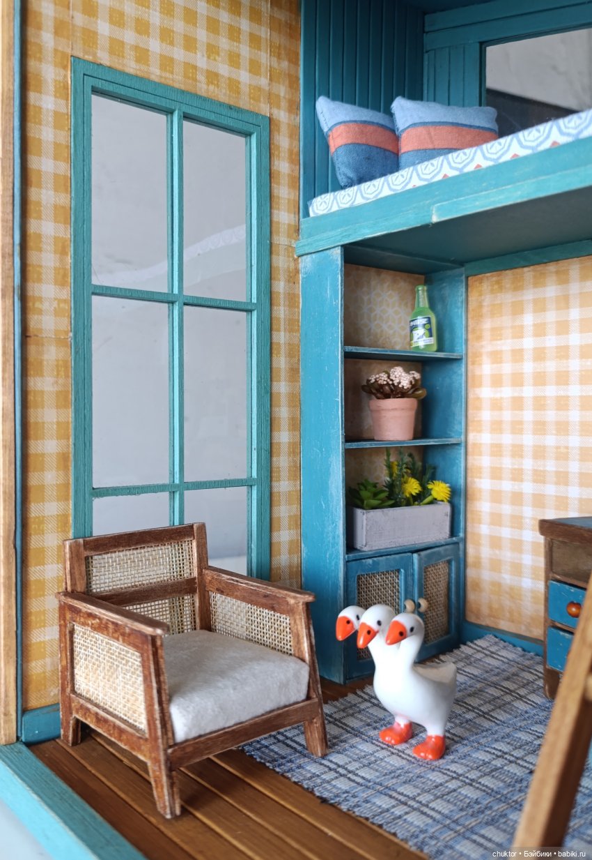 Гусиный приют | Бэйбики Гусиный приют — Румбоксы и кукольные интерьеры: фото