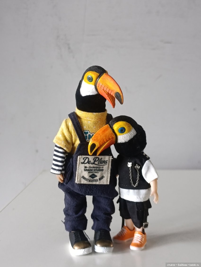 Веня и Жорик — Авторские шарнирные куклы своими руками: лепка