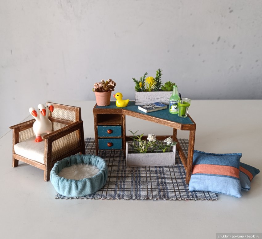 Гусиный приют | Бэйбики Гусиный приют — Румбоксы и кукольные интерьеры: фото