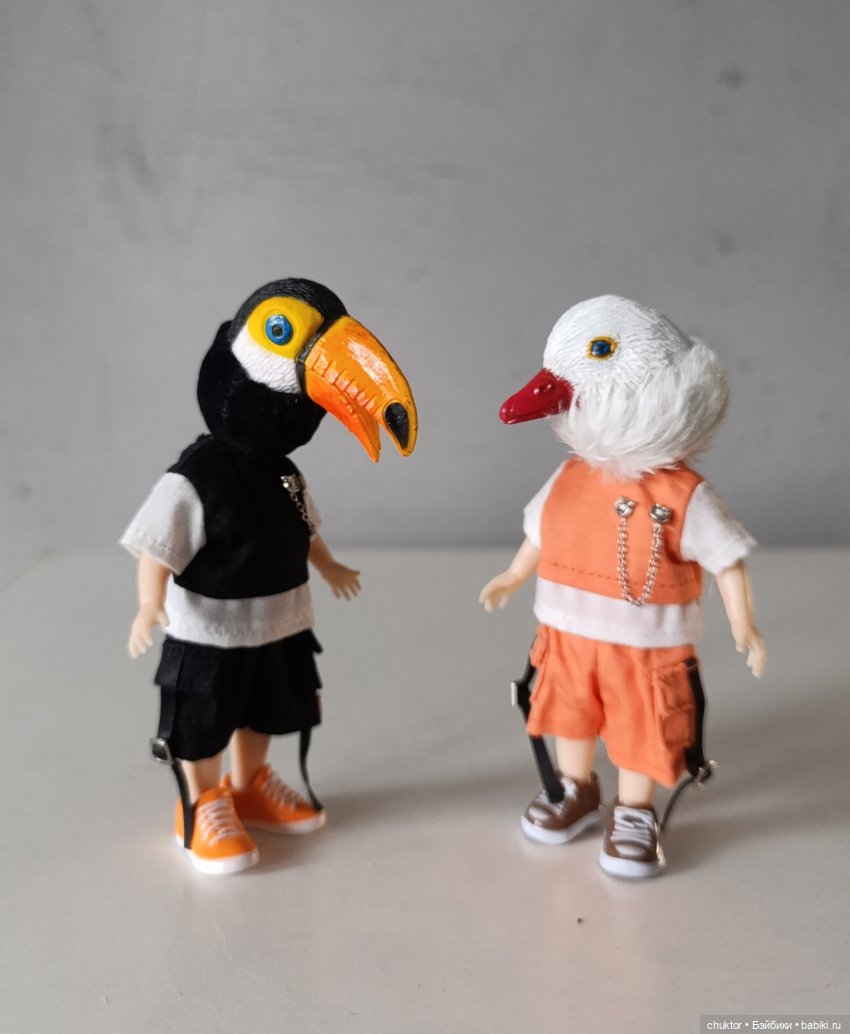 Веня и Жорик — Авторские шарнирные куклы своими руками: лепка