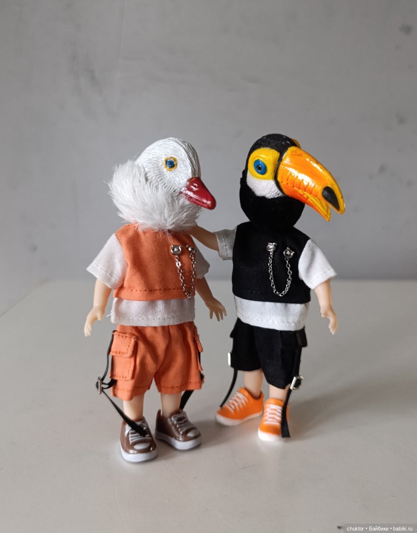 Веня и Жорик — Авторские шарнирные куклы своими руками: лепка