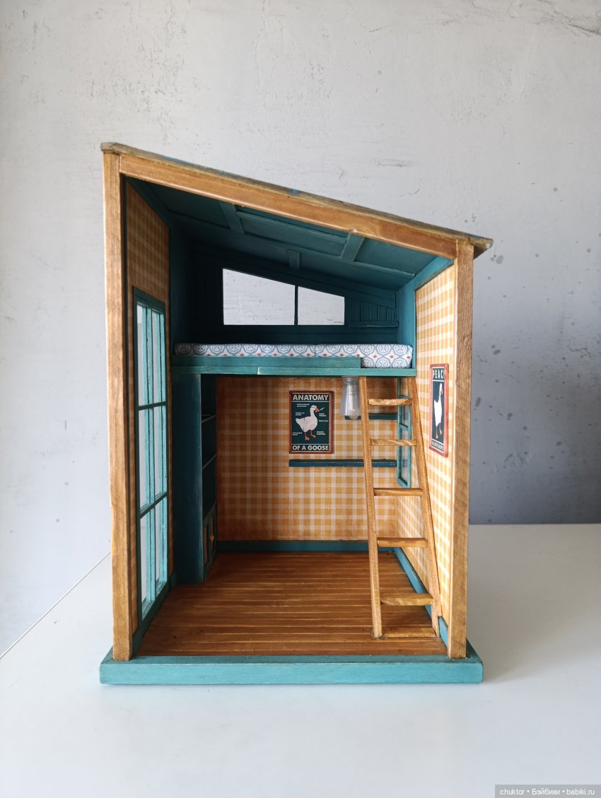 Гусиный приют | Бэйбики Гусиный приют — Румбоксы и кукольные интерьеры: фото