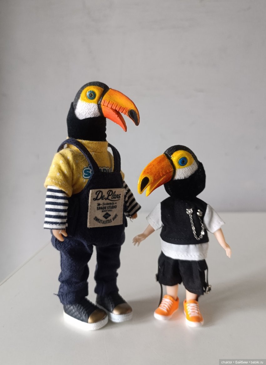 Веня и Жорик — Авторские шарнирные куклы своими руками: лепка