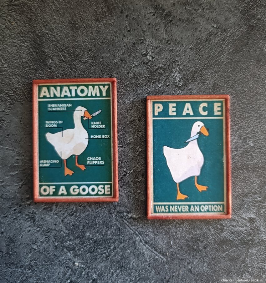 Гусиный приют | Бэйбики Гусиный приют — Румбоксы и кукольные интерьеры: фото