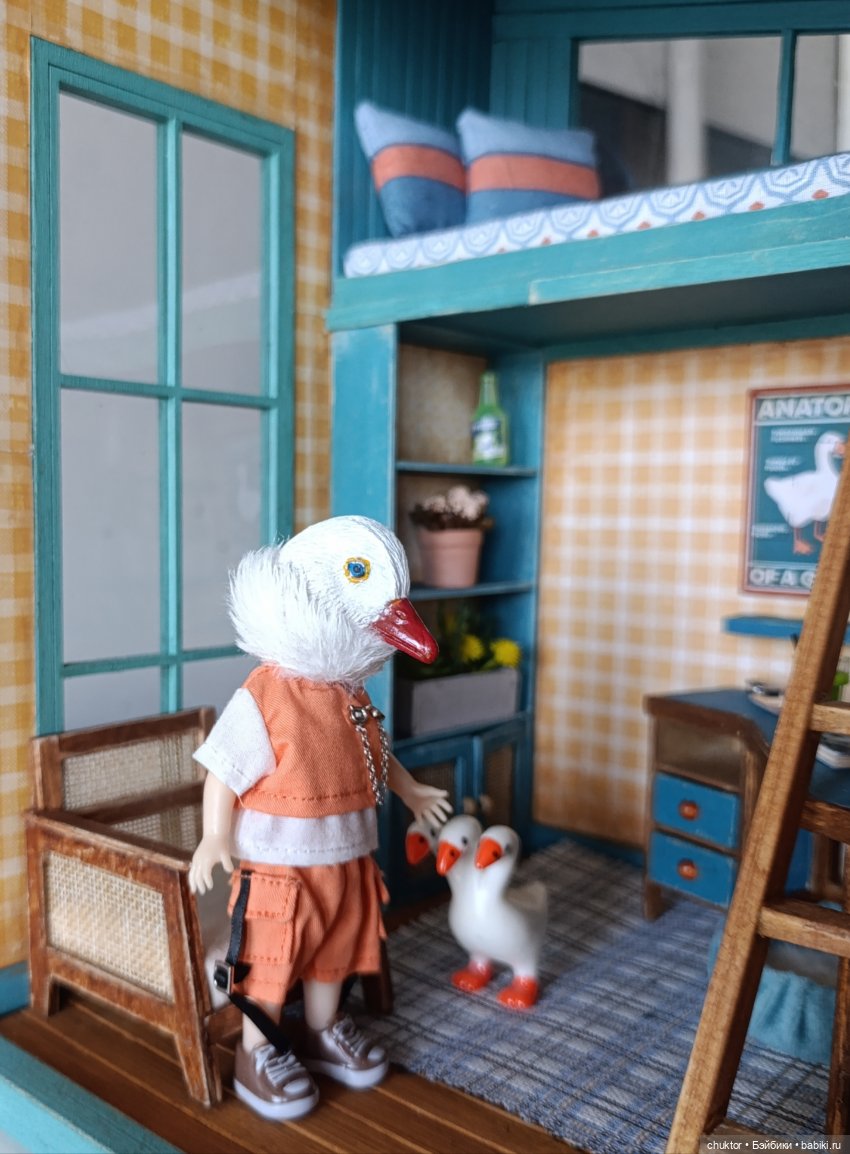 Гусиный приют | Бэйбики Гусиный приют — Румбоксы и кукольные интерьеры: фото