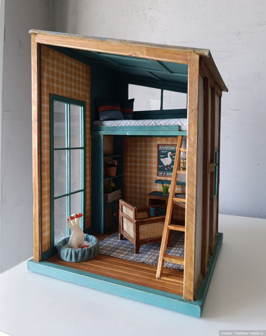 Гусиный приют | Бэйбики Гусиный приют — Румбоксы и кукольные интерьеры: фото