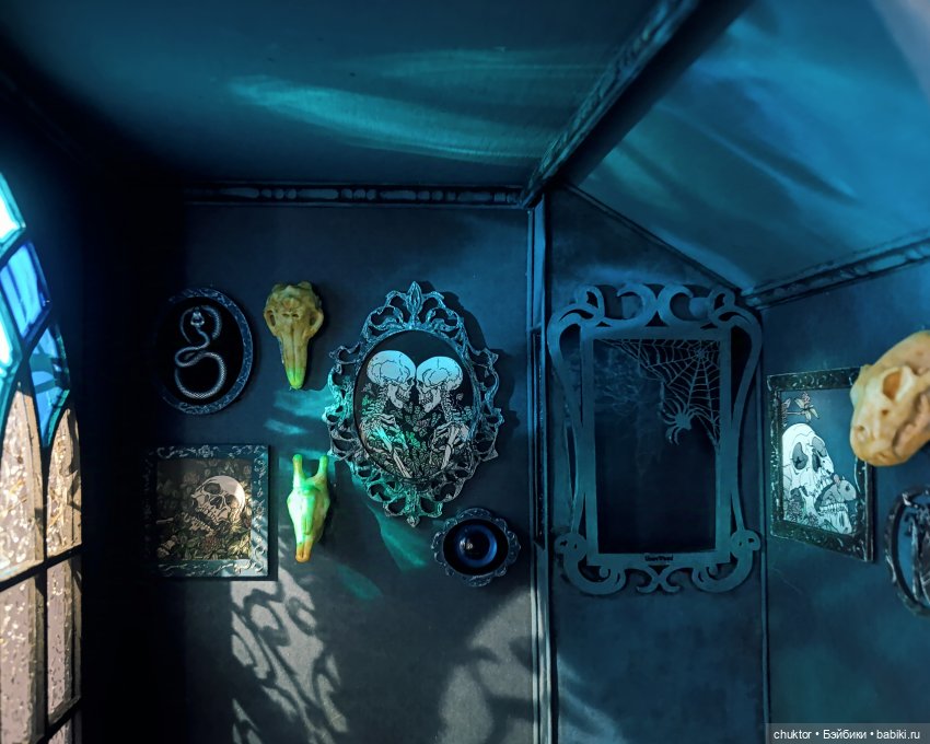 Расплескалась синева — Румбоксы и кукольные интерьеры: фото