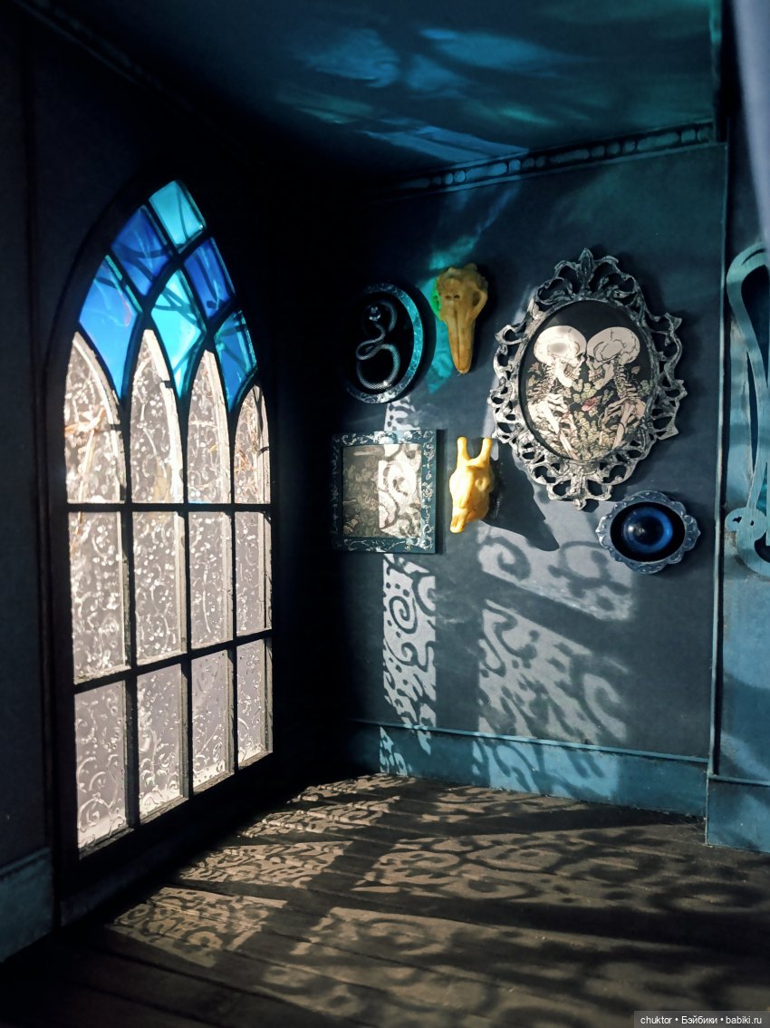 Расплескалась синева — Румбоксы и кукольные интерьеры: фото