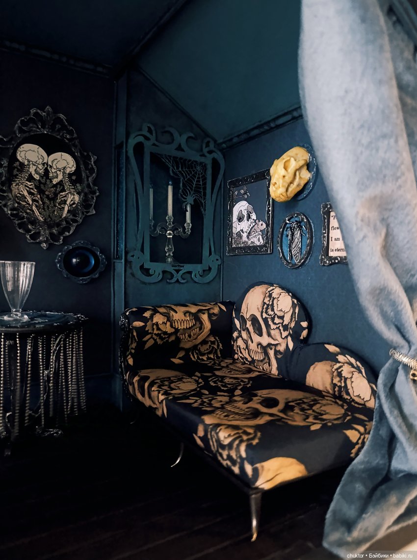 Расплескалась синева — Румбоксы и кукольные интерьеры: фото