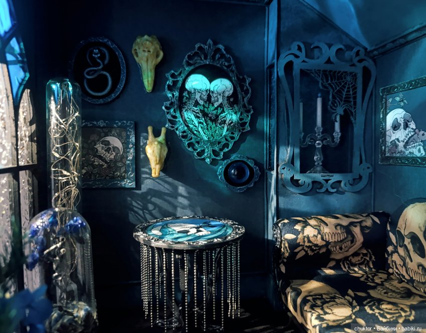 Расплескалась синева — Румбоксы и кукольные интерьеры: фото