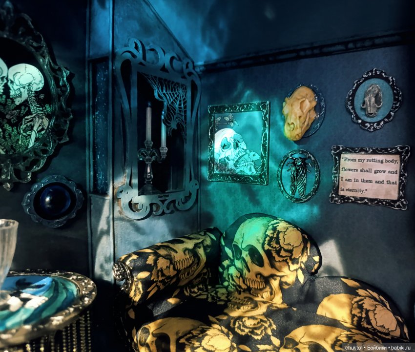 Расплескалась синева — Румбоксы и кукольные интерьеры: фото