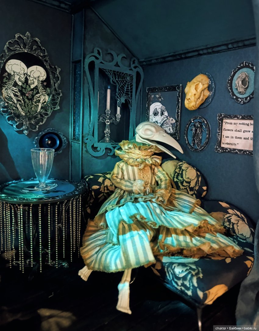 Расплескалась синева — Румбоксы и кукольные интерьеры: фото