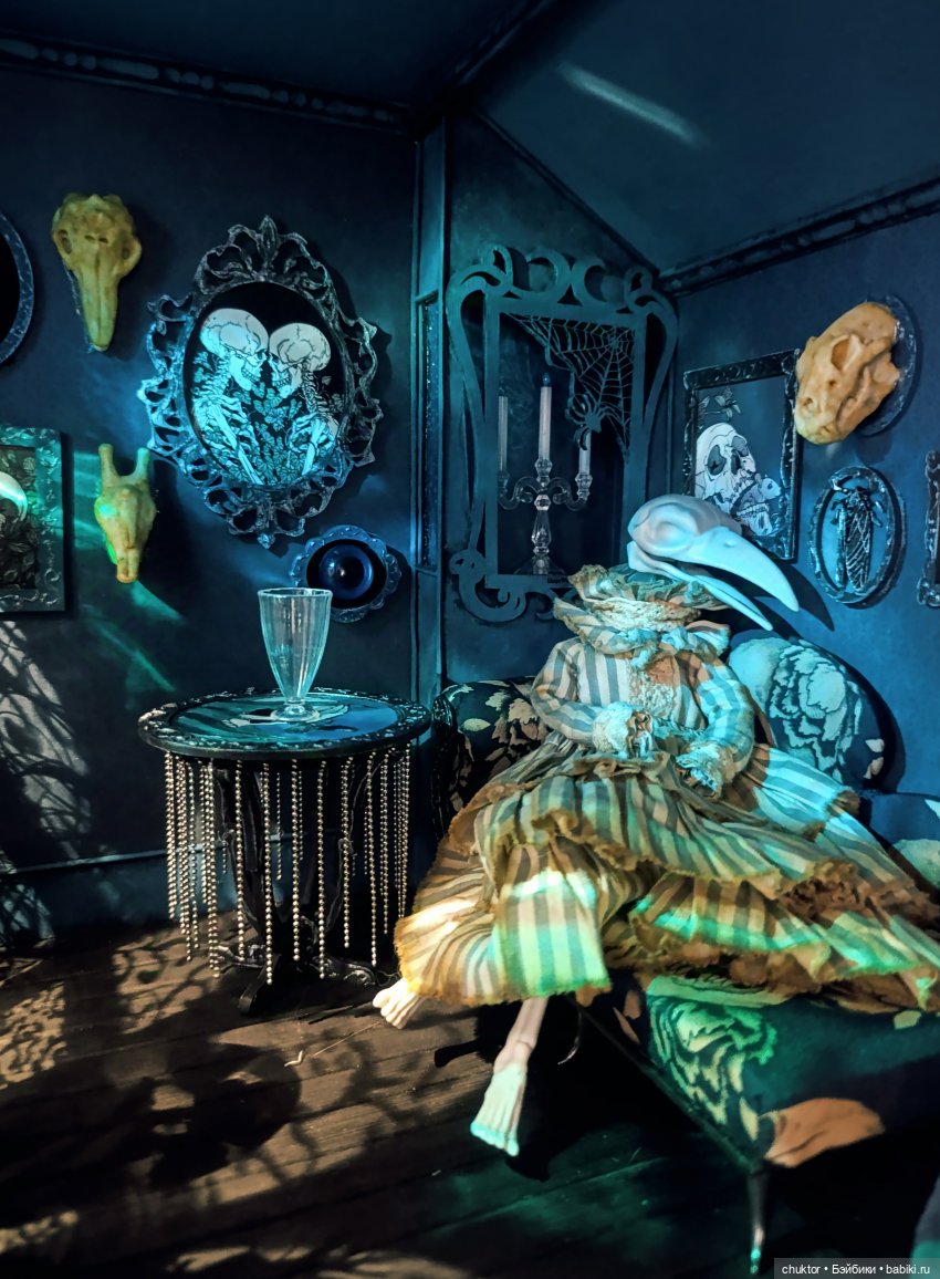 Расплескалась синева — Румбоксы и кукольные интерьеры: фото