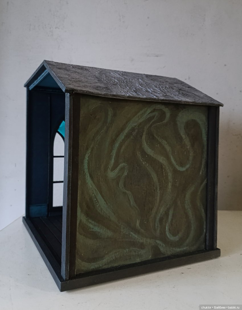 Расплескалась синева — Румбоксы и кукольные интерьеры: фото (фото 7)