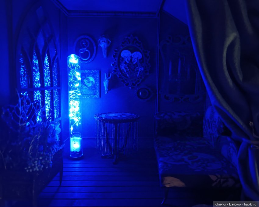 Расплескалась синева — Румбоксы и кукольные интерьеры: фото
