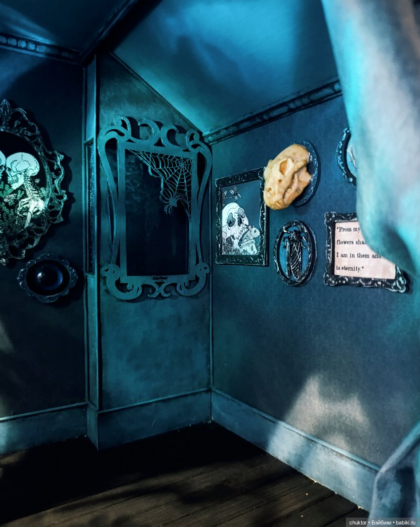 Расплескалась синева — Румбоксы и кукольные интерьеры: фото