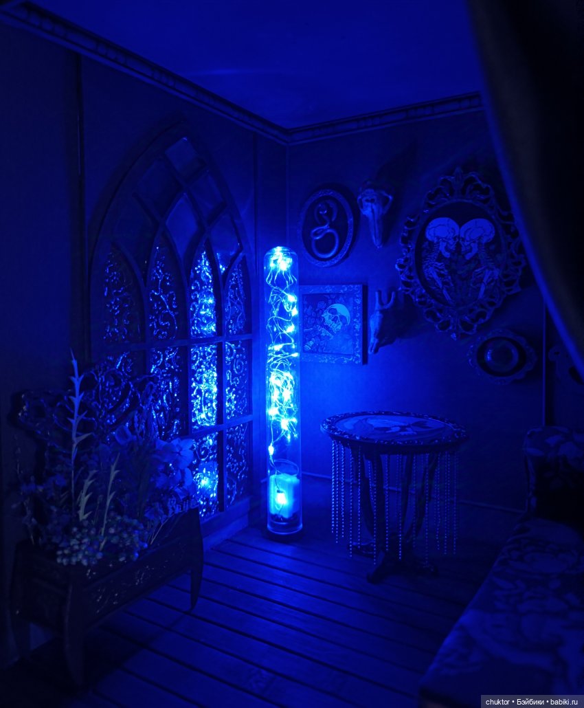 Расплескалась синева — Румбоксы и кукольные интерьеры: фото