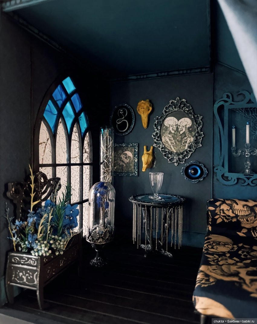 Расплескалась синева — Румбоксы и кукольные интерьеры: фото