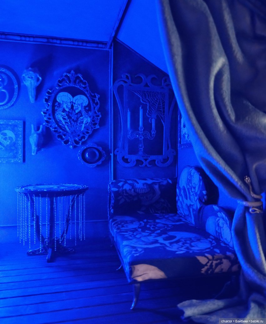 Расплескалась синева — Румбоксы и кукольные интерьеры: фото
