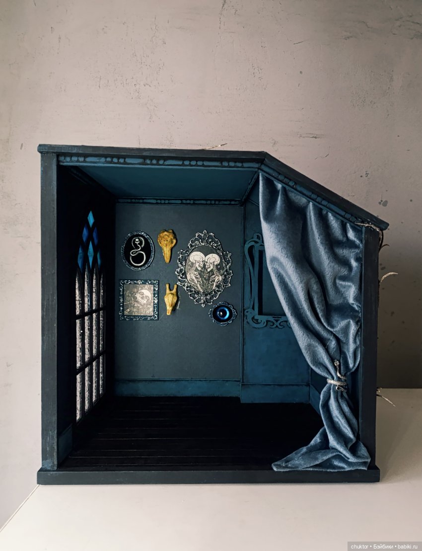 Расплескалась синева — Румбоксы и кукольные интерьеры: фото