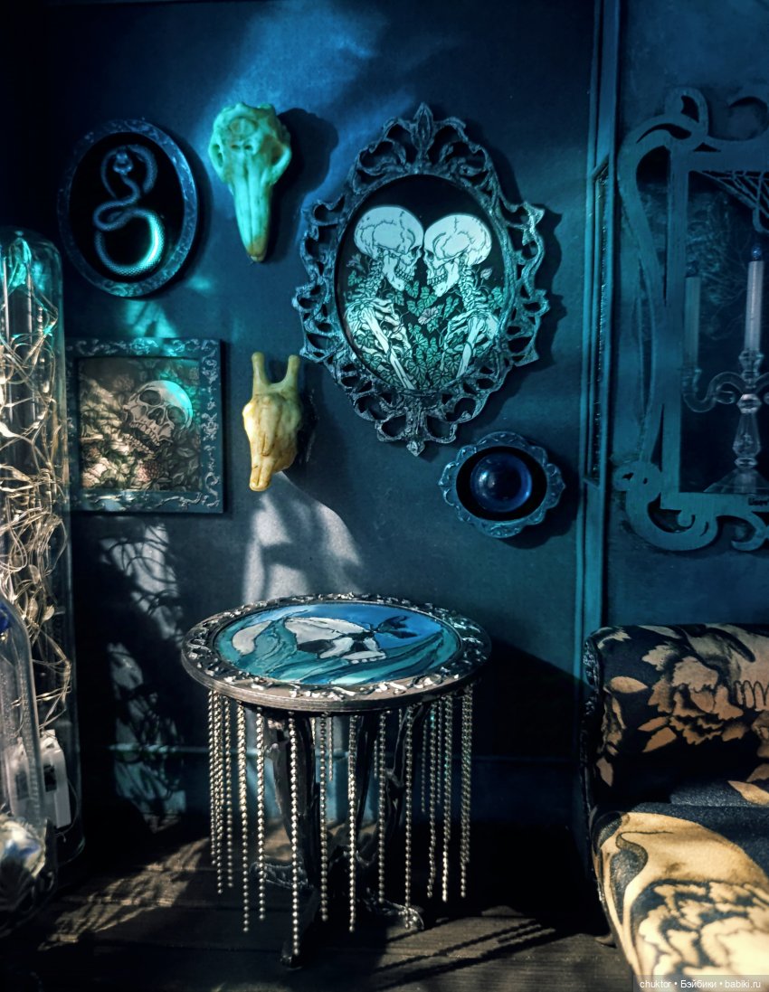 Расплескалась синева — Румбоксы и кукольные интерьеры: фото