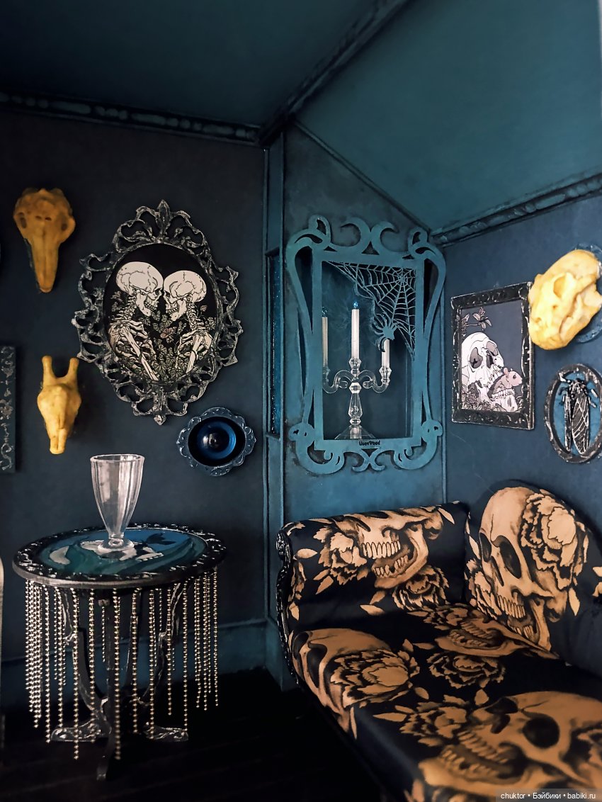 Расплескалась синева — Румбоксы и кукольные интерьеры: фото